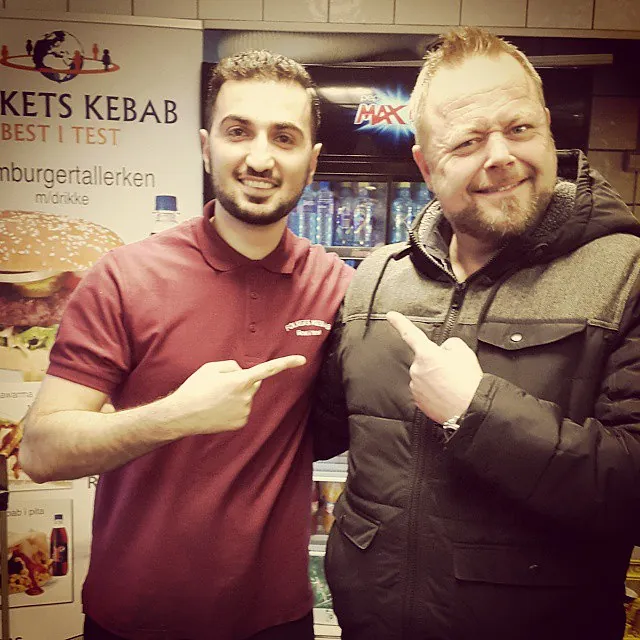 Asgeir hos Folkets Kebab